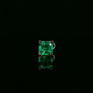 111 Jewelers 培育綠寶石耳環